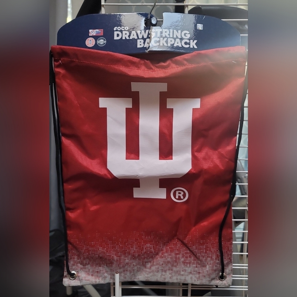 Indiana University Drawstring Backpack